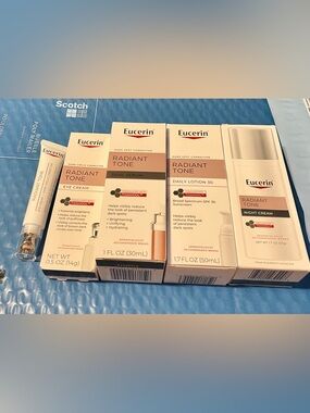 Eucerin Radiant Tone Skincare Set x 4✨